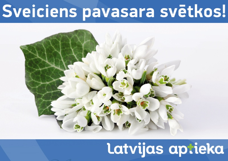 Sveiciens pavasara svētkos!