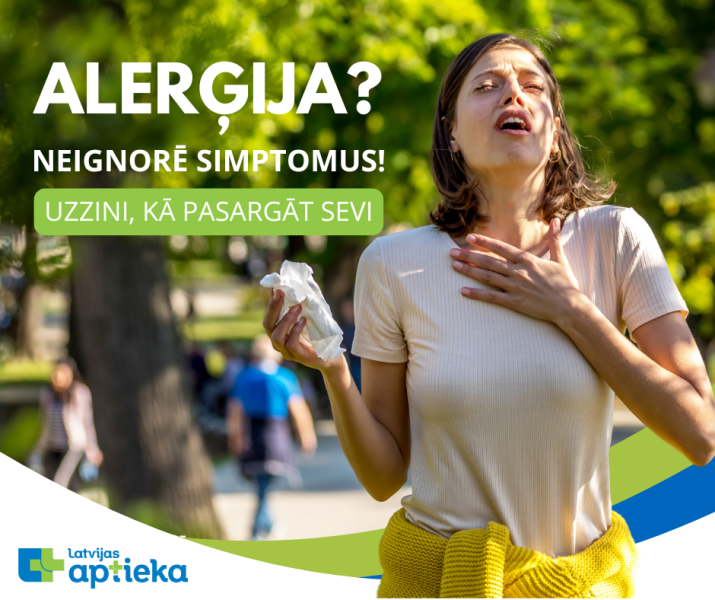 Alerģija – pārmērīga imūnsistēmas reakcija uz parasti nekaitīgām vielām