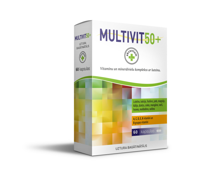 Multivit 50+ kapsulas N60