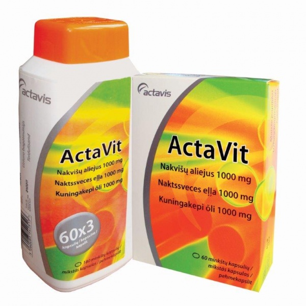 2015. gada septembrī ActaVit Naktssveces eļļai 20% atlaide visās „Latvijas aptieka” tīkla aptiekās