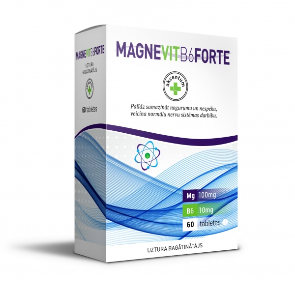 MAGNEVIT B6 FORTE tabletes N60