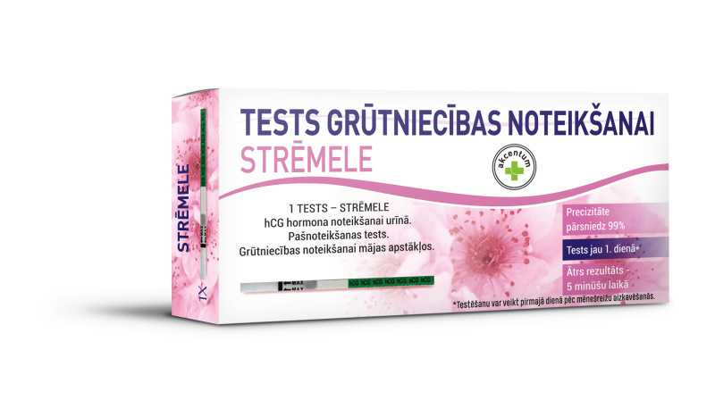 TESTS GRŪTNIECĪBAS NOTEIKŠANAI – STRĒMELE