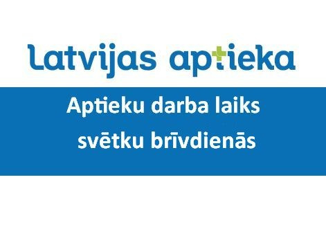 Aptieku darba laiki maija svētku brīvdienās