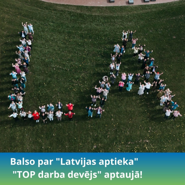 Piedalāmies “TOP darba devējs 2025” aptaujā